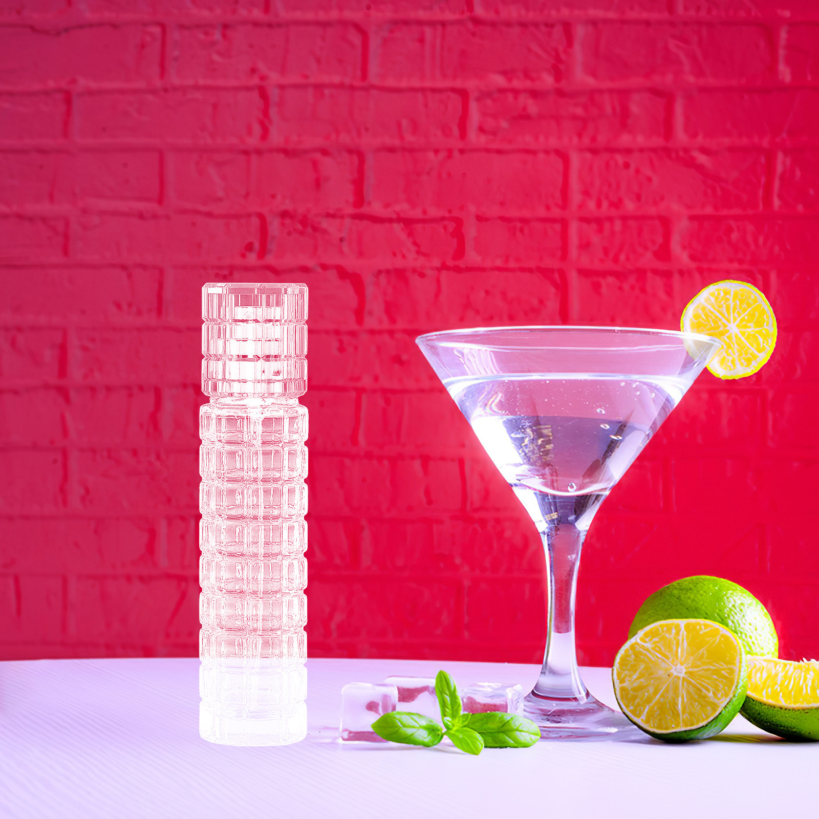 Perfume Fragrance Bar - Glass Cocktail Sprayer Bottle Premium Refillable