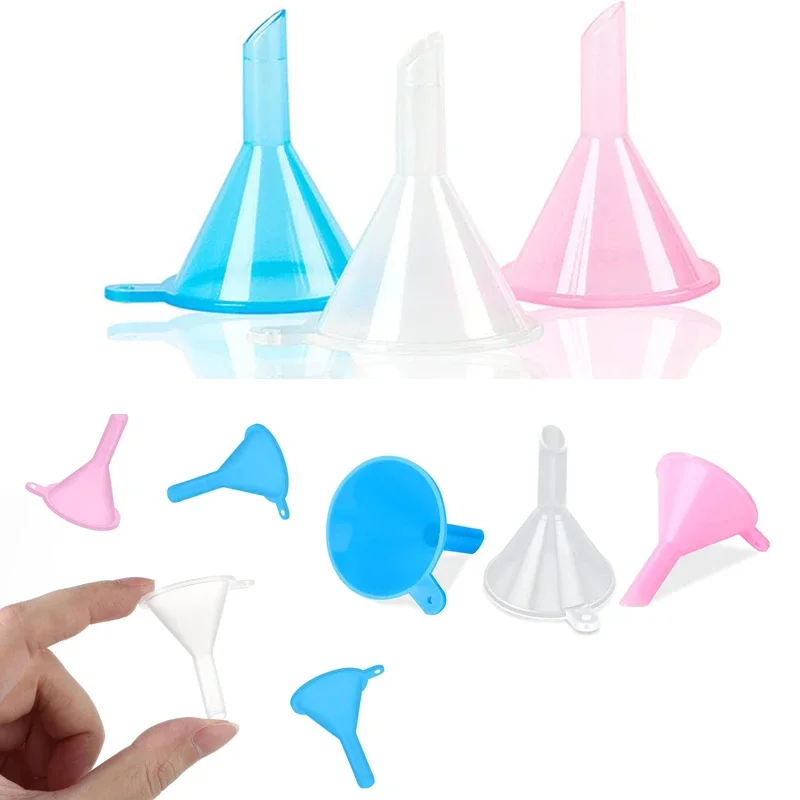 Perfume Fragrance Lab - 50Pcs Mini Clear Plastic Funnels Small