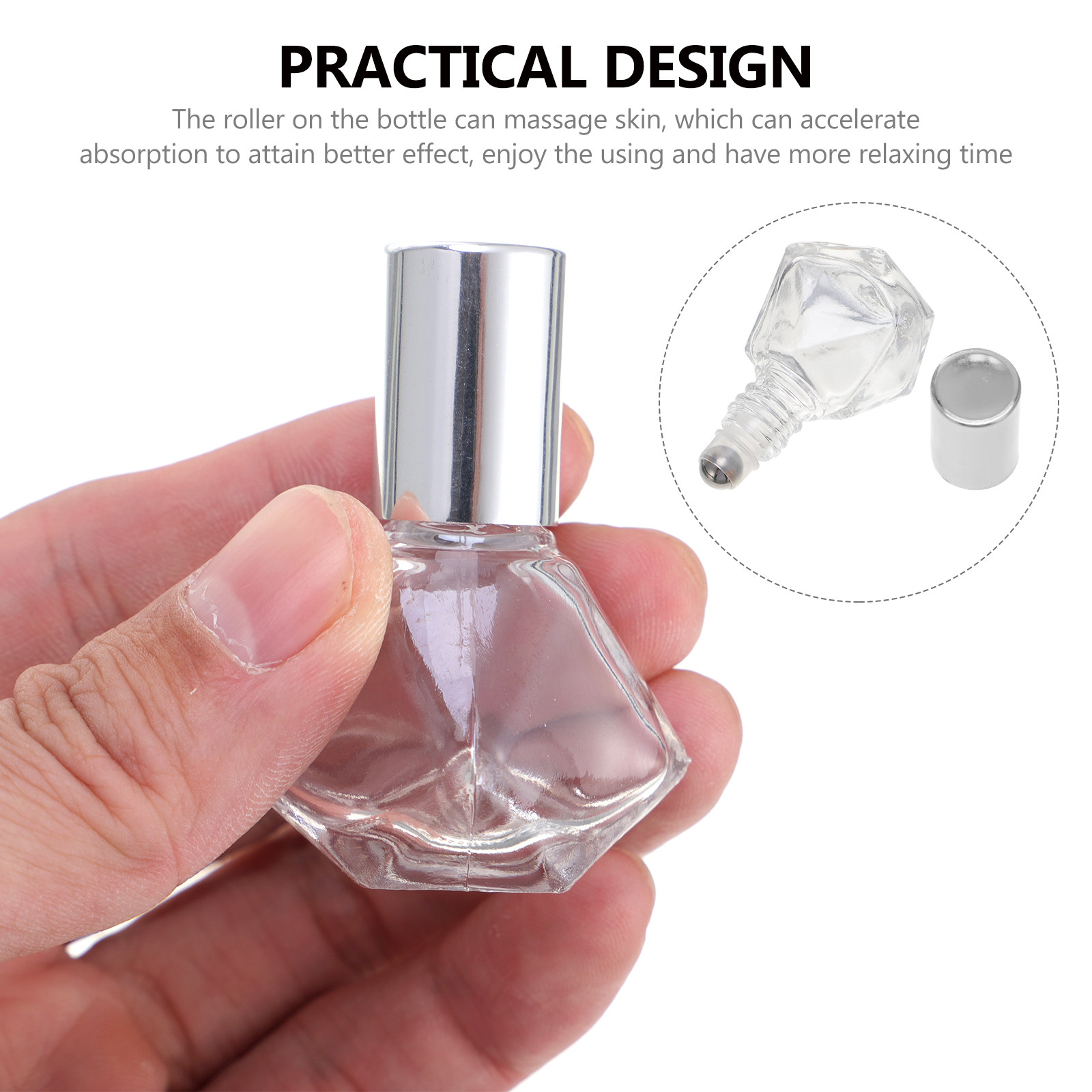12Pcs 8Ml Glass Roll on Bottle – On Perfume & Fragrance Kota Bogor Bewertung und Preis