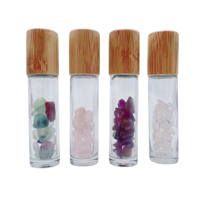 4 PCS Healing Crystal Gemstone – Rose Water Spray Bewertung und Preis