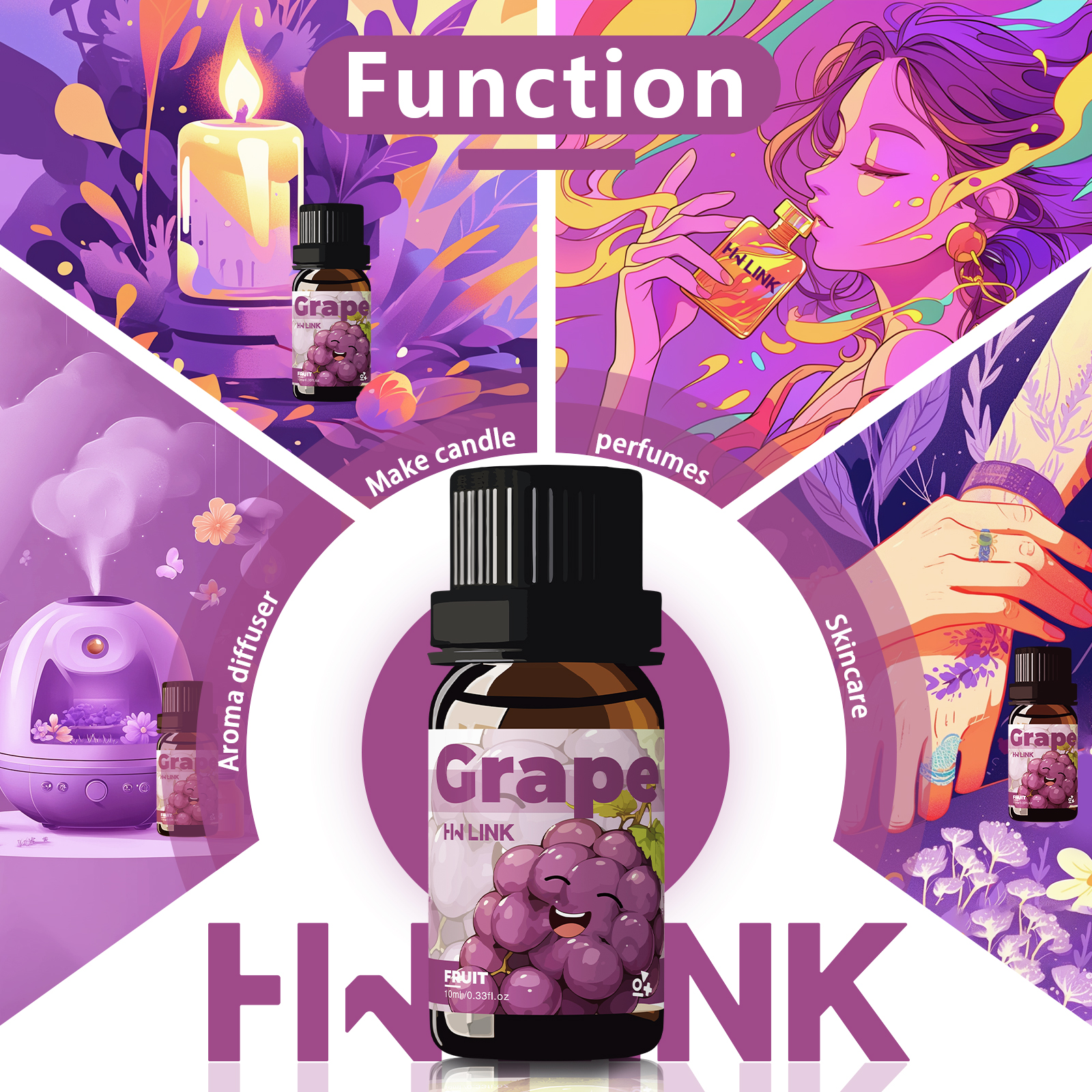 Grape Essential Oil 10ml Perfu – Perfume Fragrance World Bewertung und Preis