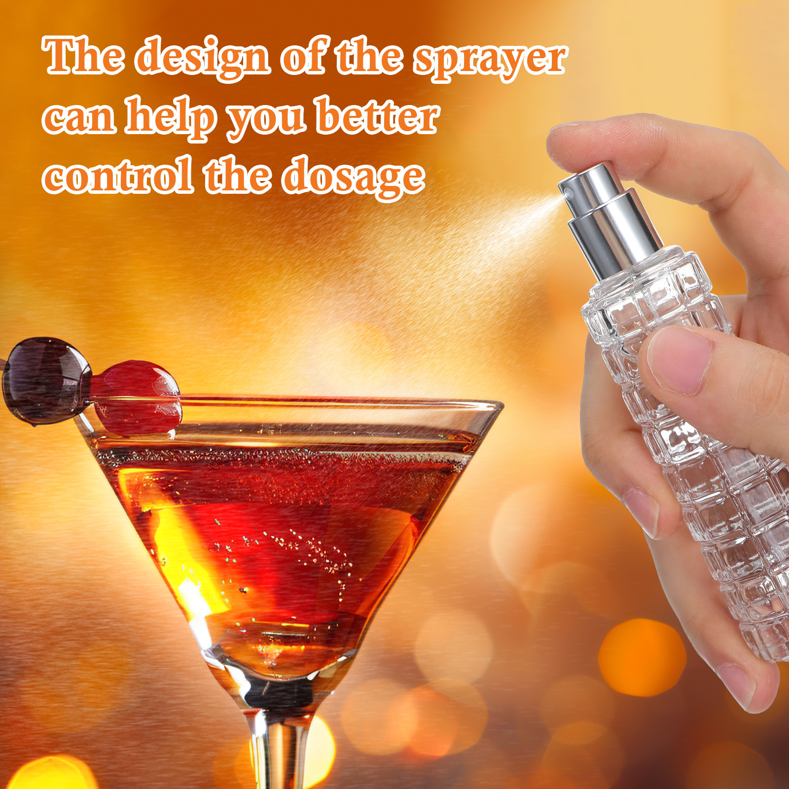 Glass Cocktail Sprayer Bottle  – Perfume Fragrance Bar Bewertung und Preis