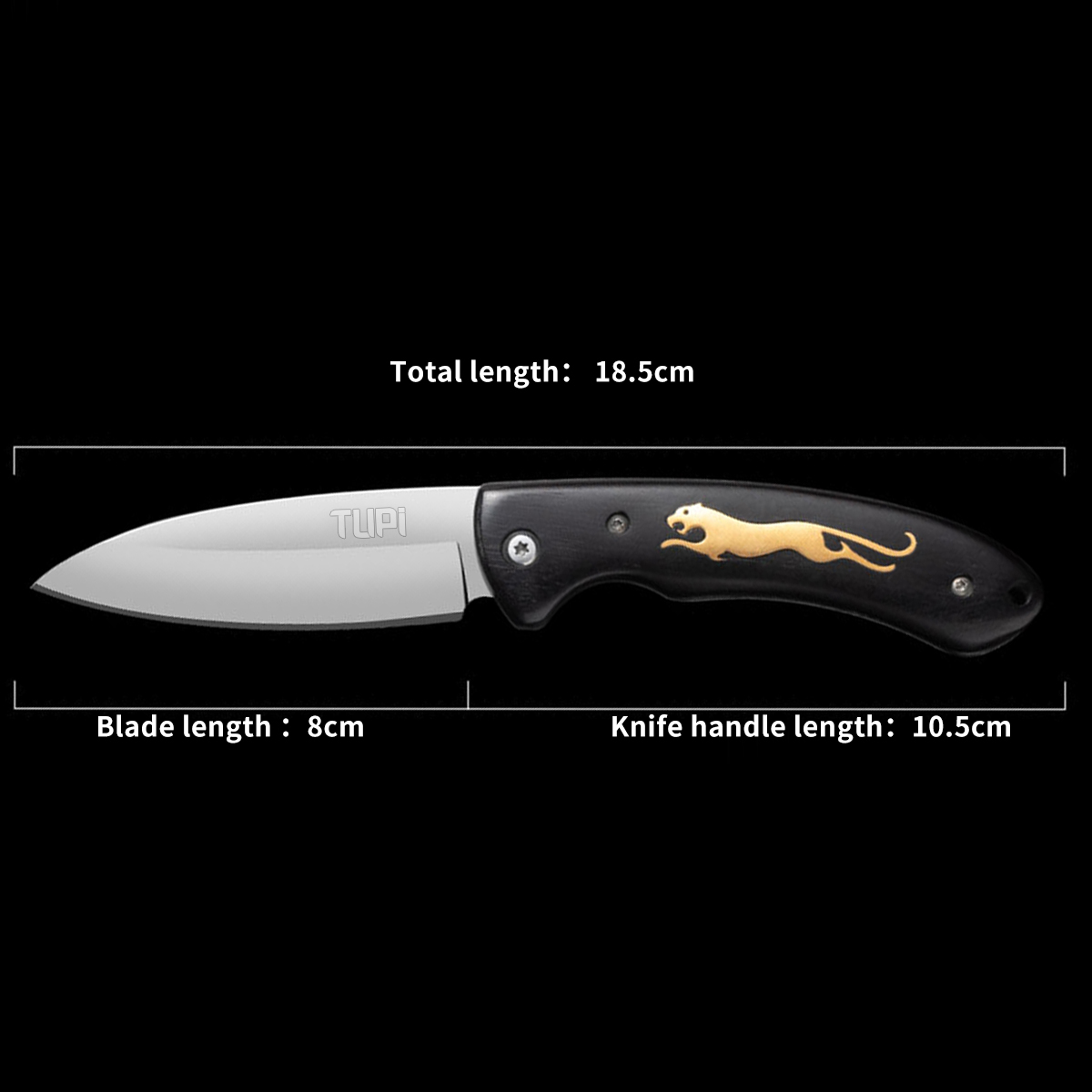 TUPI Folding Blade Knife Handm – Oud Wood Chip Bewertung und Preis