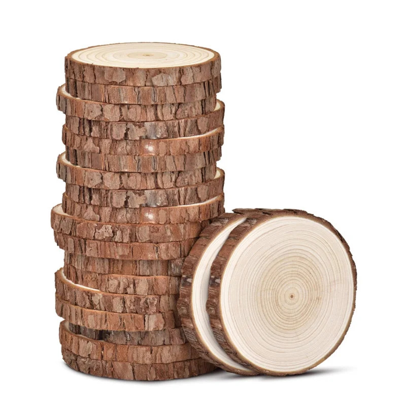 Unfinished natural wood slices – Oud Wood Chip Bewertung und Preis