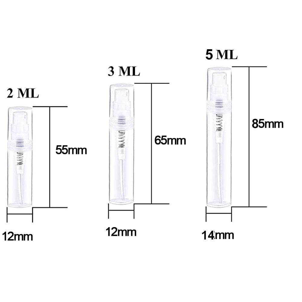 200Pcs 2/3/5/8/10ml Mini Refil – Perfume Fragrance Booster Bewertung und Preis