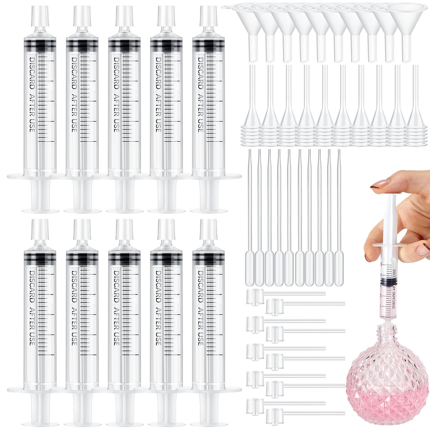 25/50PCS  perfume refill pump  – Fragrance Atomizer Pump Bewertung und Preis