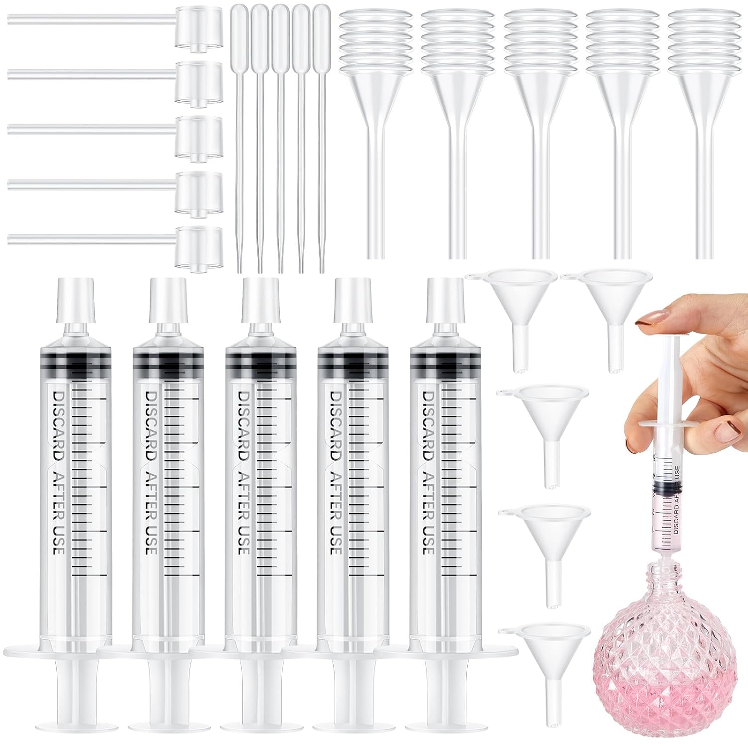 25/50PCS  perfume refill pump  – Fragrance Atomizer Pump Bewertung und Preis