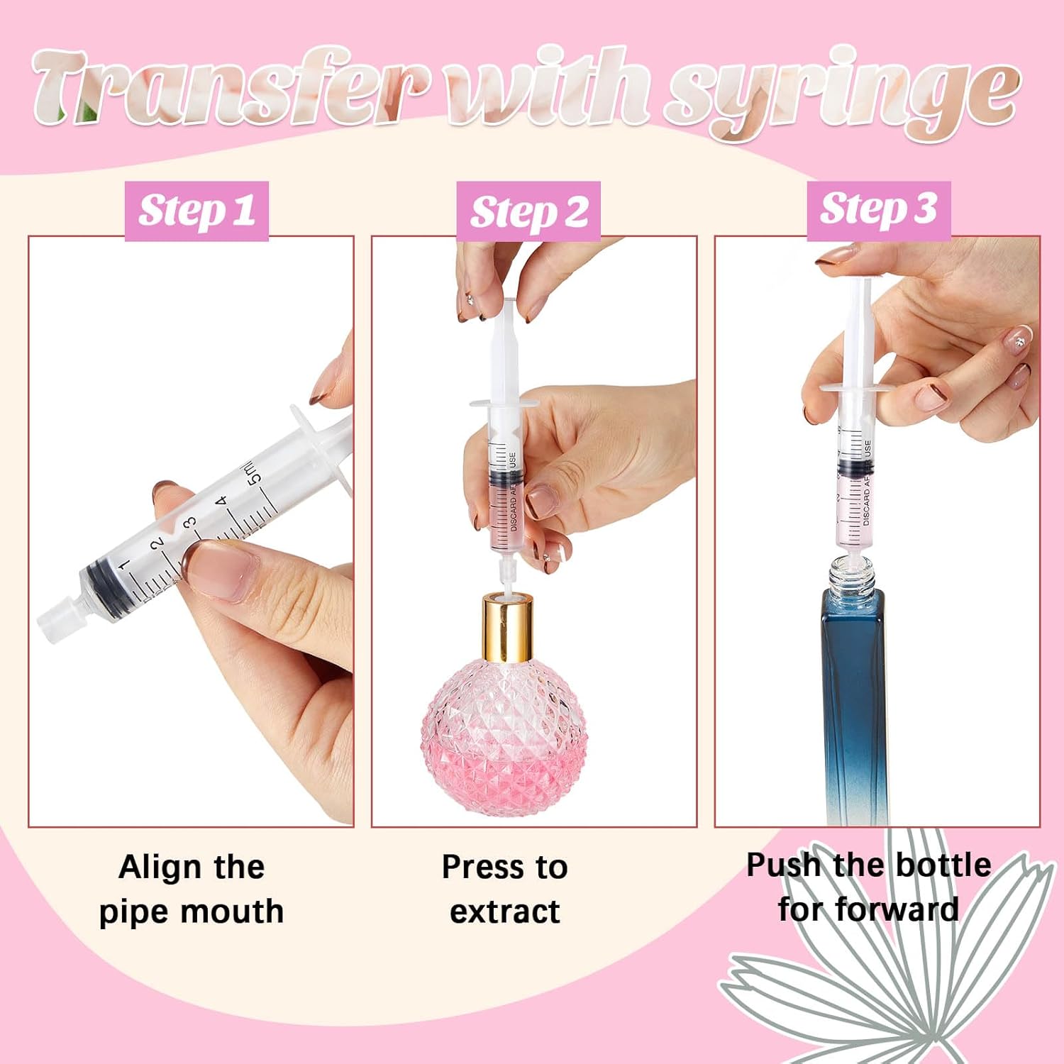 25/50PCS  perfume refill pump  – Fragrance Atomizer Pump Bewertung und Preis