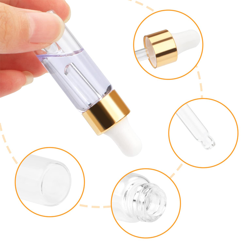 5Pcs 1ml/2ml/3ml/5ml Empty Gla – Perfume Fragrance Booster Bewertung und Preis