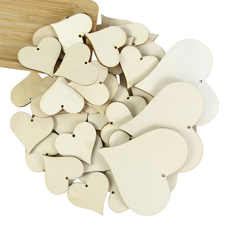 10-100pcs Unfinished Blank Woo – Oud Wood Chip Bewertung und Preis