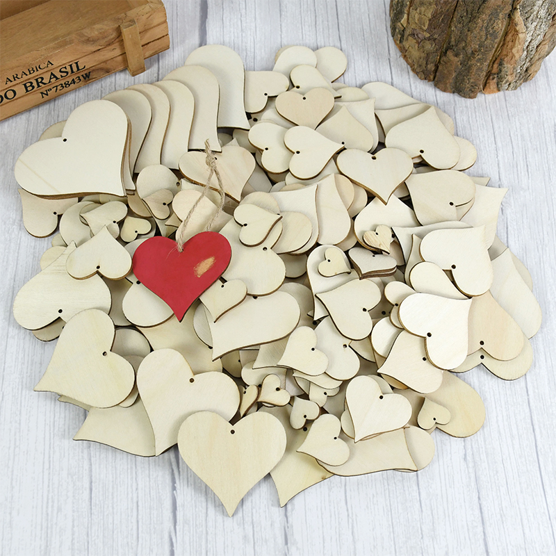 10-100pcs Unfinished Blank Woo – Oud Wood Chip Bewertung und Preis