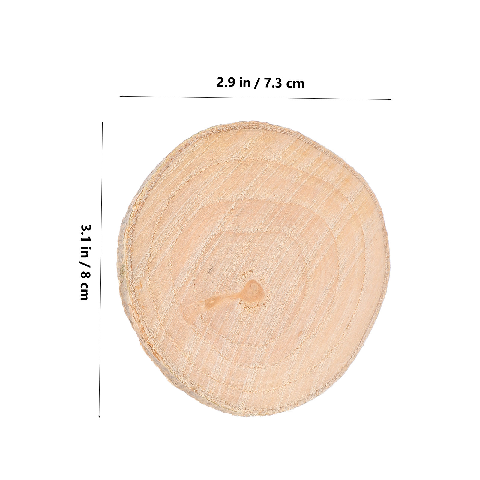 18Pcs Tree Trunk Decoration Na – Oud Wood Chip Bewertung und Preis