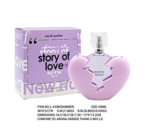 100ml Purple Heart Love Story  – Perfume Fragrance Story Bewertung und Preis