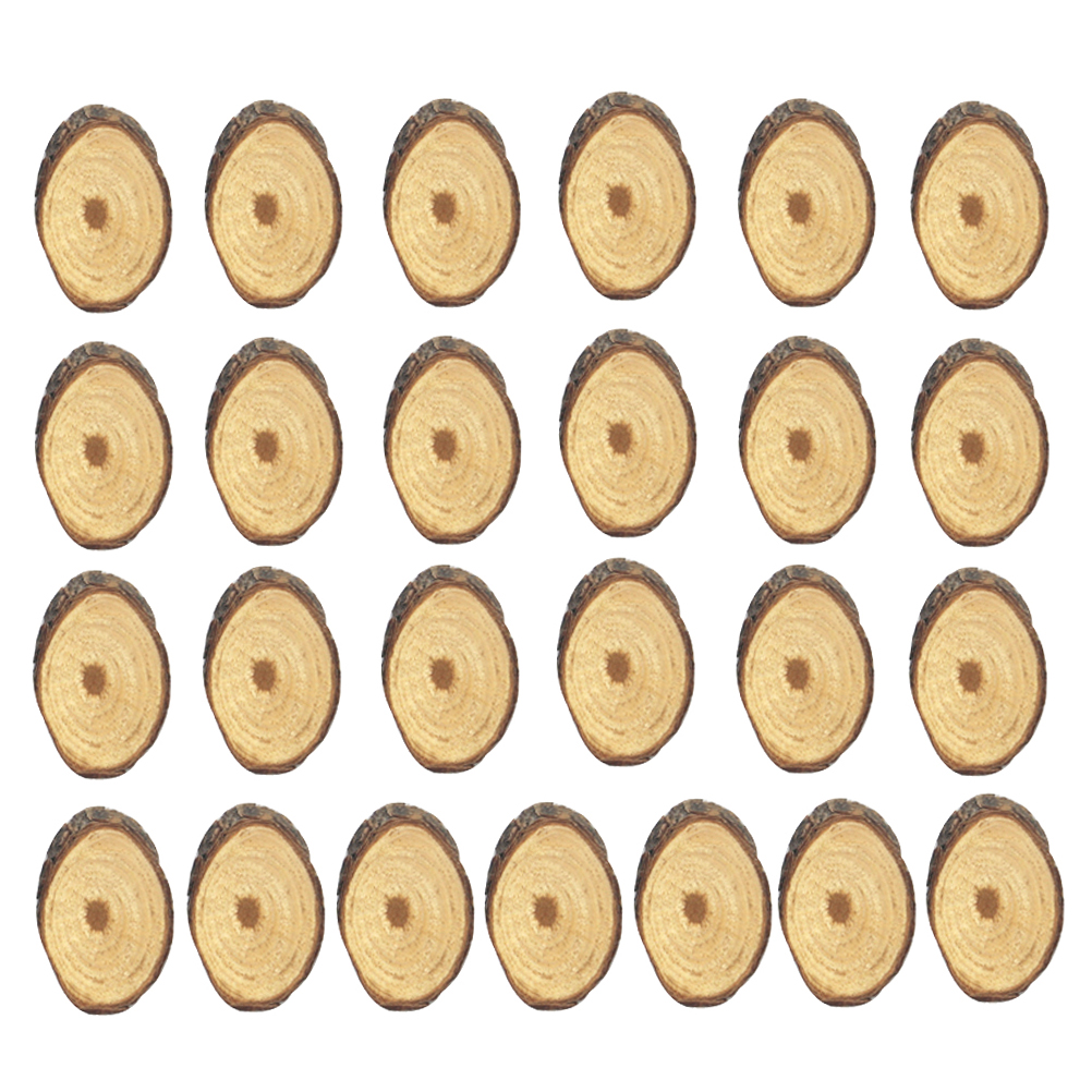 25Pcs Oval Wood Slices Premium – Oud Wood Chip Bewertung und Preis
