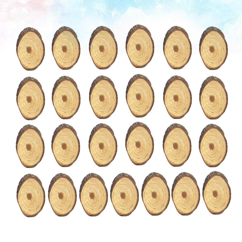 25Pcs Oval Wood Slices Premium – Oud Wood Chip Bewertung und Preis
