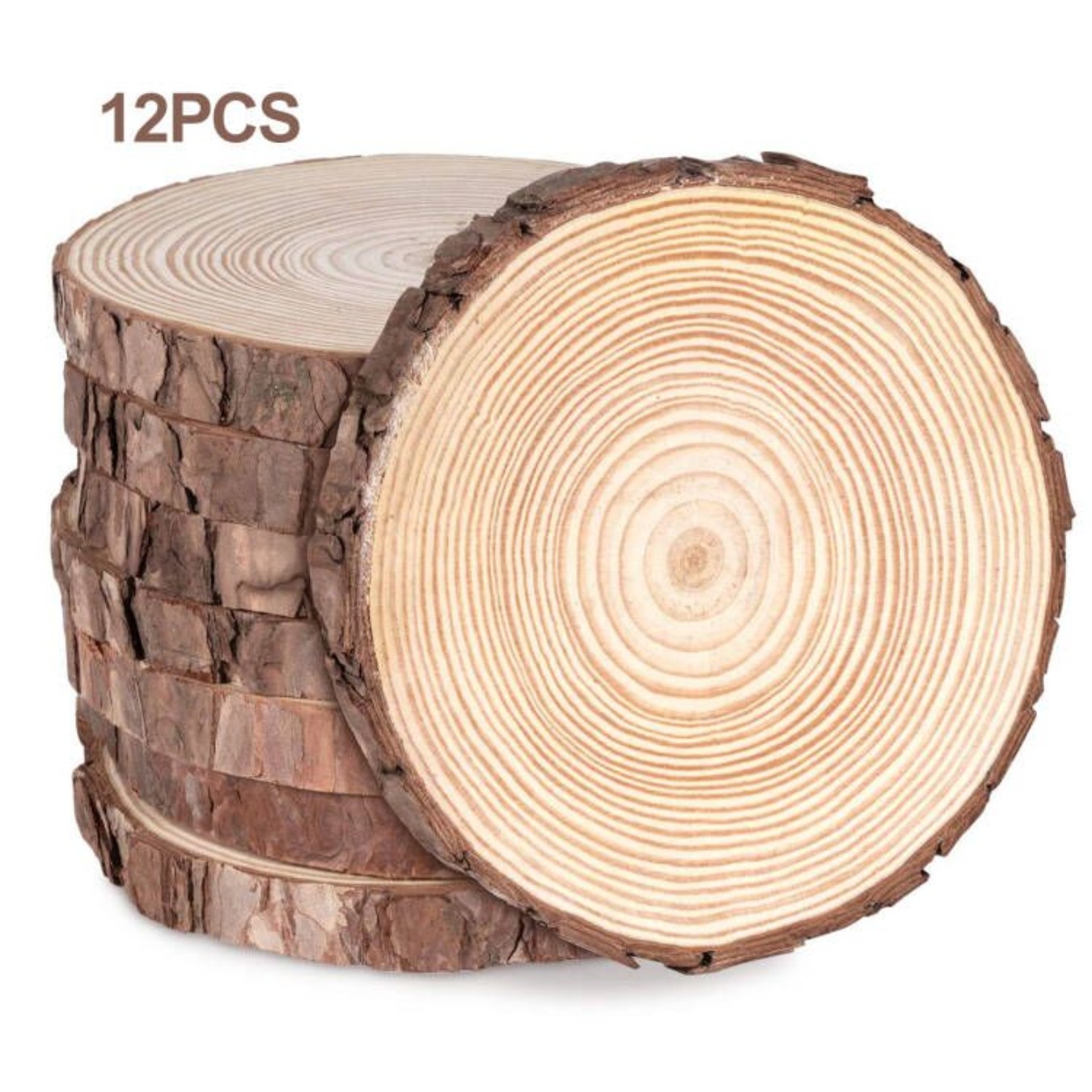 12pcs Wood Slices  Thicken Pin – Oud Wood Chip Bewertung und Preis