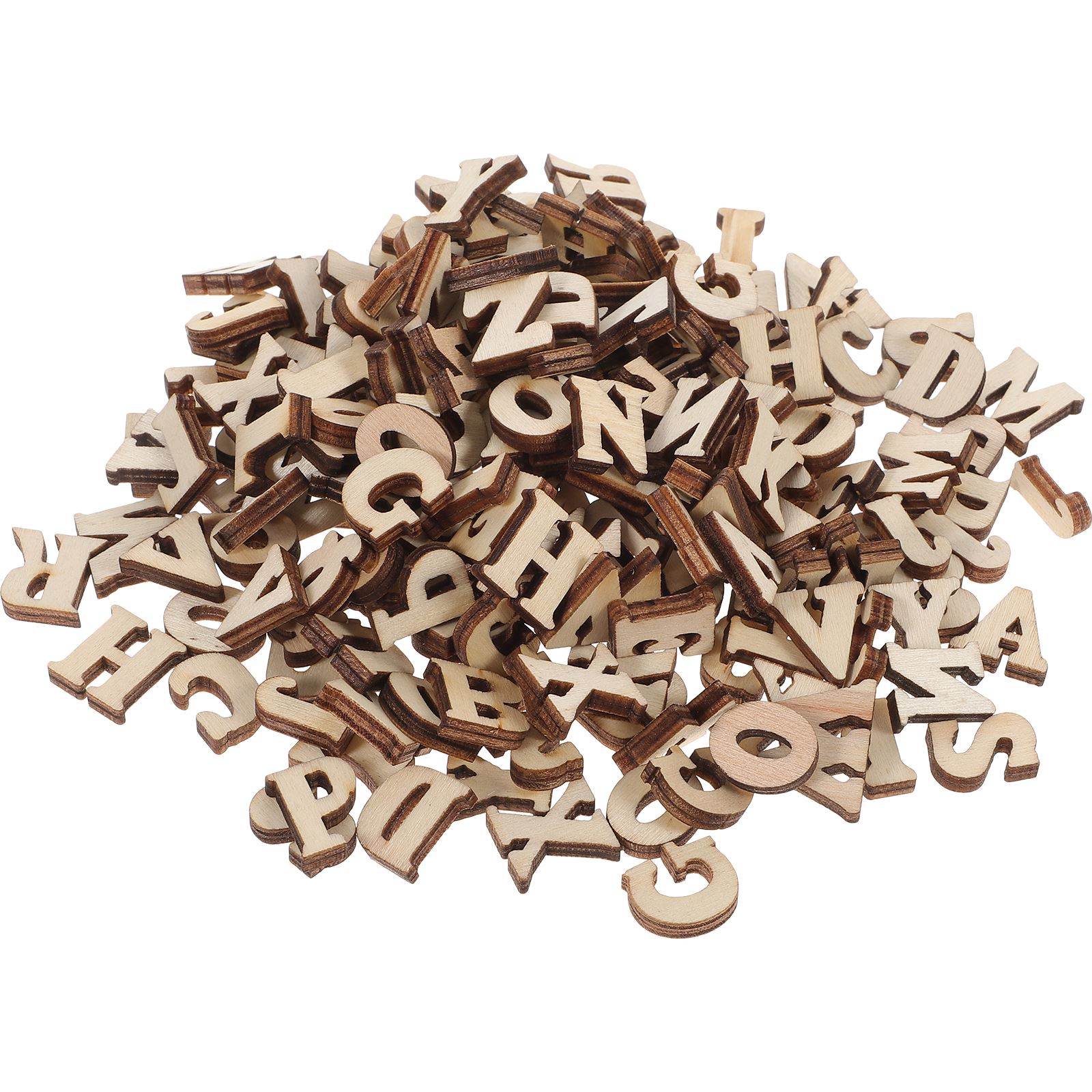 100pcs DIY Doodle Educational  – Oud Wood Chip Bewertung und Preis