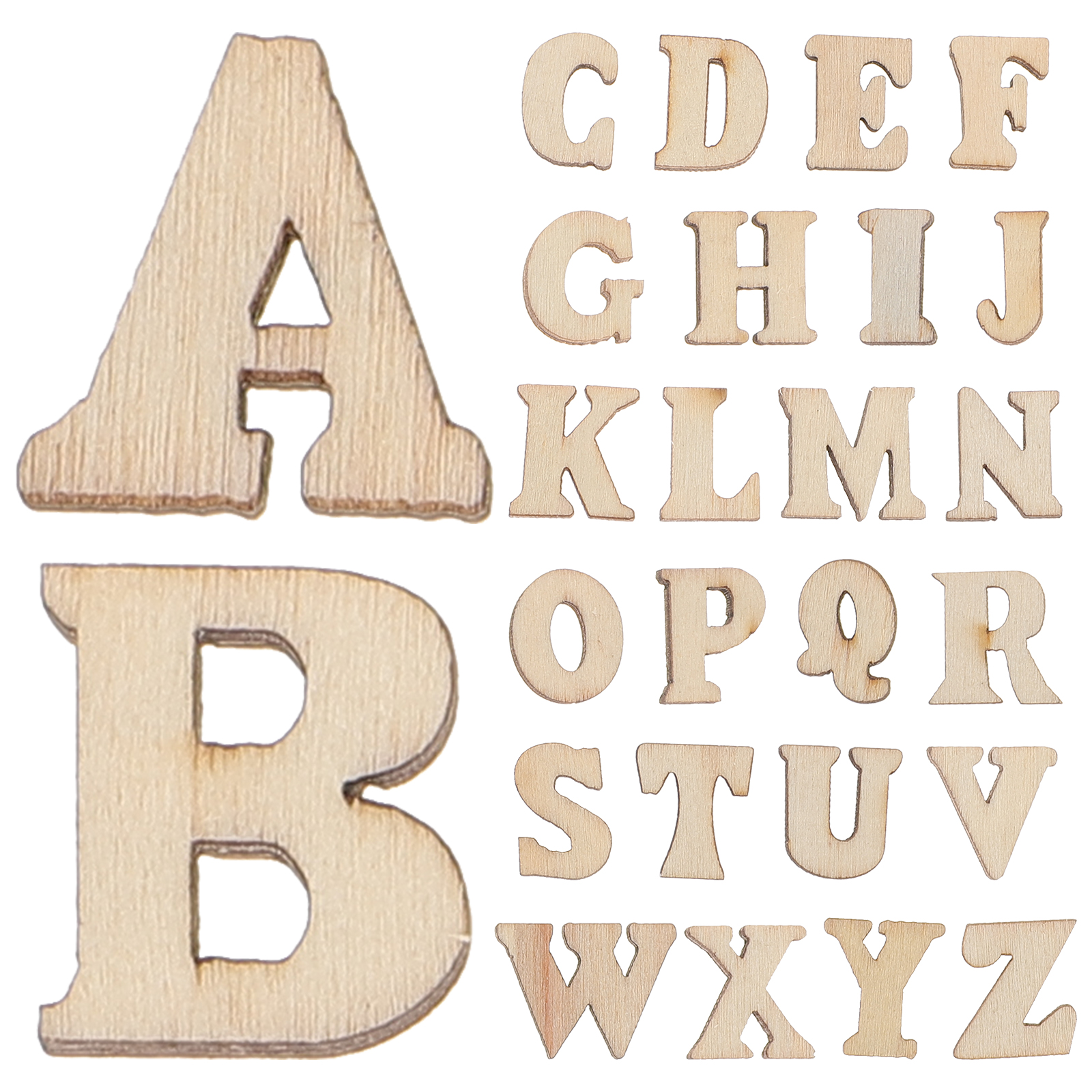 100pcs DIY Doodle Educational  – Oud Wood Chip Bewertung und Preis