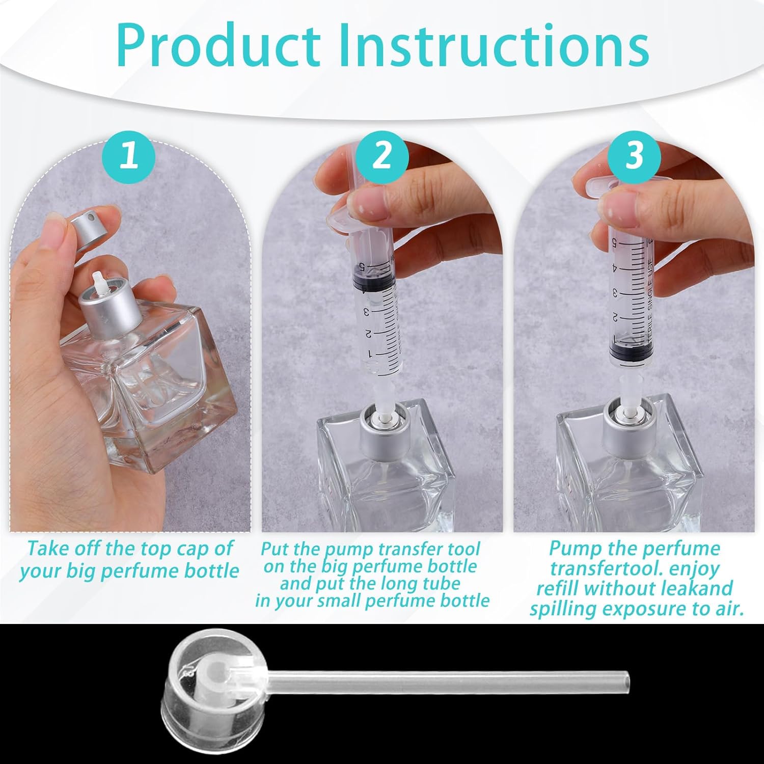40Pcs Perfume Refill Pump Tool – Perfume Fragrance Dispenser Bewertung und Preis